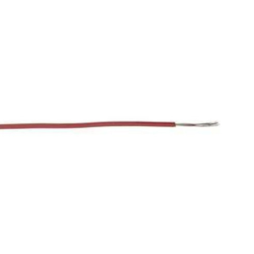 Light Duty Flexible 25AWG Red Hook Up Wire (100m)