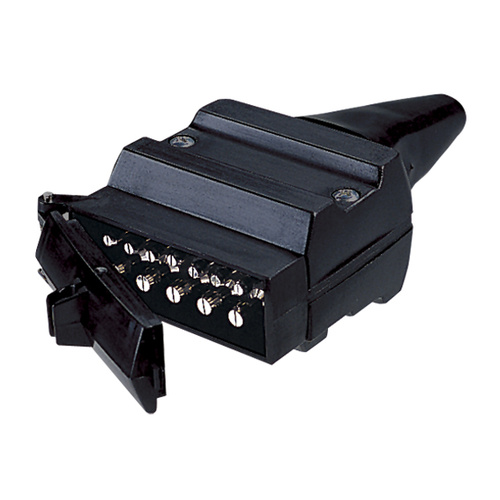 Trailer 12 Pin Flat Male Plug