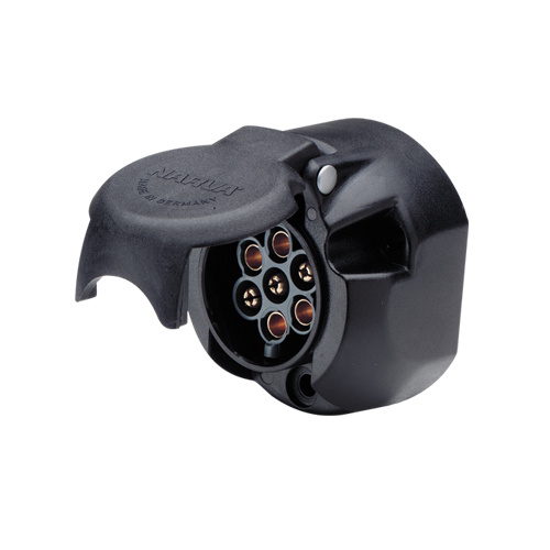 Trailer Large 5 Pin Plastic Female Socket