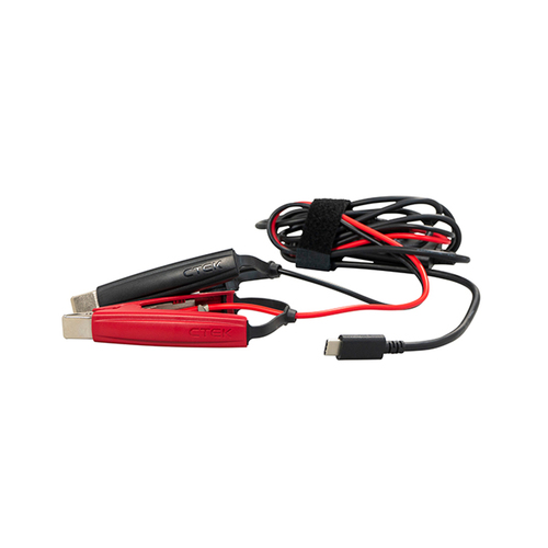 CTEK USB-C Charge Cable Clamps for CS FREE
