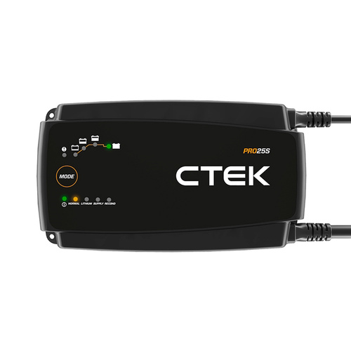 CTEK PRO25S 12v 25a Lead Acid and Lithium Battery Charger