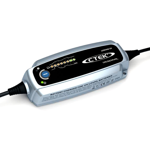 CTEK Lithium XS - 12v 5.0a 8 Stage 4 Cell Lithium Motorbike Battery Charger