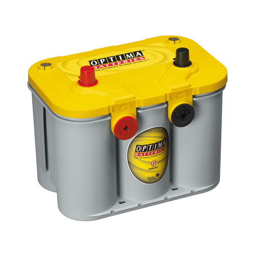 Optima D34/78 Yellow Top 12v 750ccA Spiralcell AGM Lead Acid Battery