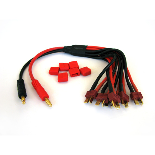 Deans Style Parallel Charge Cable (x6)