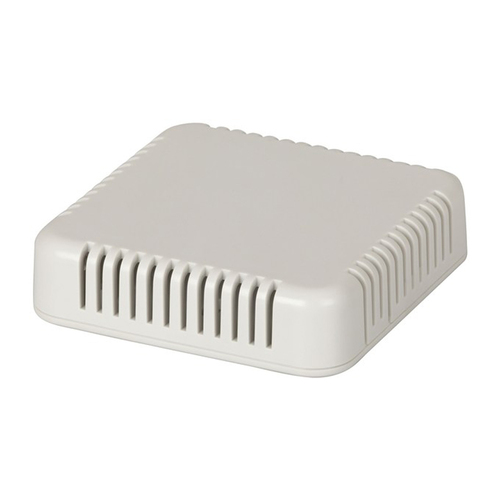Vented ABS Enclosure 80x80x20mm Grey