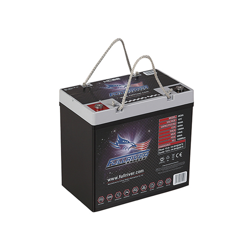 Fullriver HC55 12v 620ccA Cranking AGM Sealed Lead Acid Battery