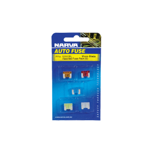 Assortment Micro Blade Fuses Pack