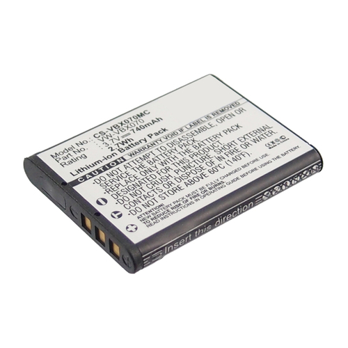 Aftermarket Panasonic VW-VBX070 Compatible Digital camera Battery