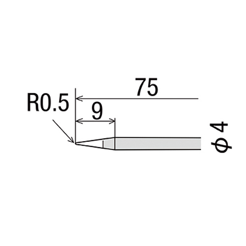 Goot Tip for KX-40R Soldering Iron