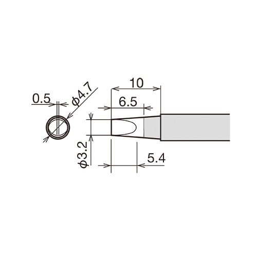 Goot 3.2mm Chisel Tip for RX-802AS Station