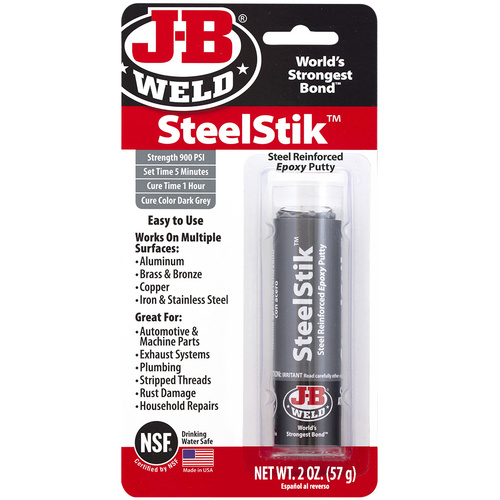 J-B Weld Steelstik Epoxy Putty for Metal