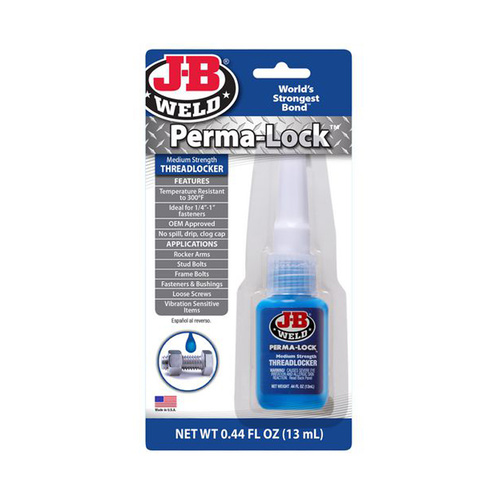 J-B Weld Perma-Lock Blue Thread locker 13ml