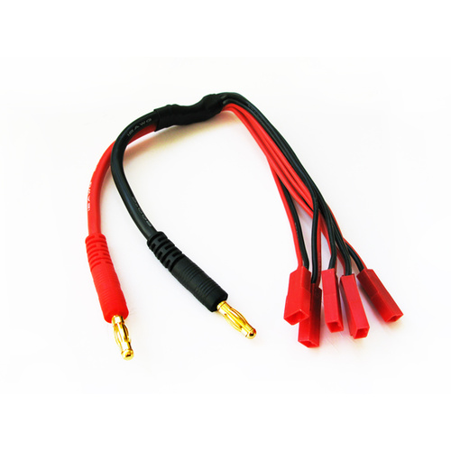 JST Parallel Charge Lead For 6 Batteries