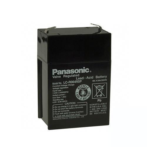 Panasonic 6v 4.5ahr Sealed Lead Acid Battery