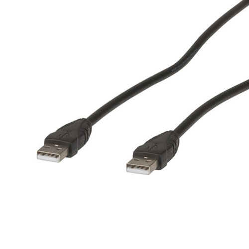 USB 2.0 0.5m Type-A Male to Type-A Male Cable (5 Pack)