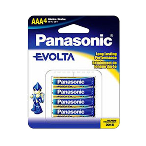 Panasonic Evolta Alkaline AAA Battery (4 Pack)