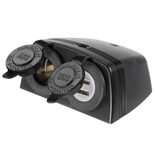 Surface Mount Heavy Duty Cigarette Lighter and USB Sockets