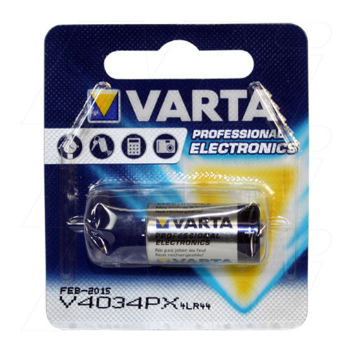 Varta 4034PX (4LR44) 6v Alkaline Battery
