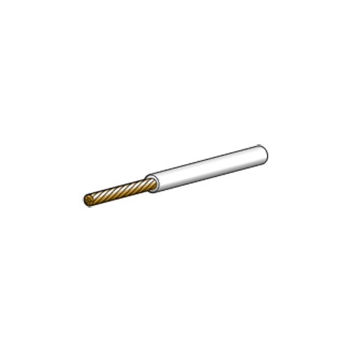 Single Core Cable Roll 19a 100m White
