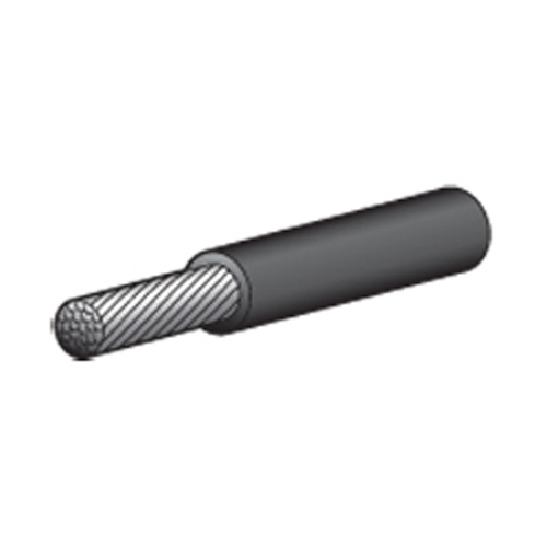 Single Core Battery and Starter Cable Roll - 47a 30m Black