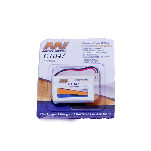 Aftermarket Uniden BT-750 Compatible Cordless Phone Battery