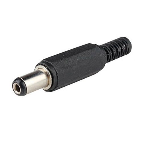 Male 2.1mm DC Power Connector (14mm Shaft)