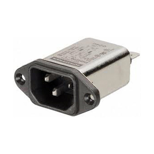 IEC320 Male Panel Mount Filter Socket
