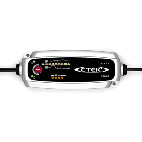 CTEK MXS 5.0 - 12v 5.0a 8 Stage Automotive Lead Acid Battery Charger