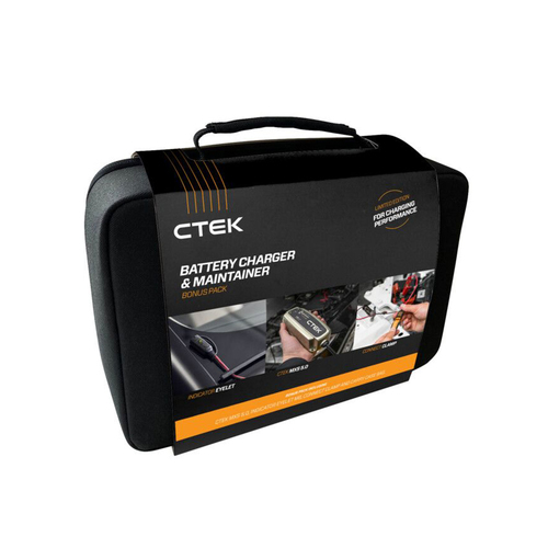 CTEK MXS 5.0 - 12v 5.0a 8 Stage Automotive Battery Charger BUNDLE!
