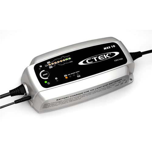 CTEK MXS 10 - 12v 10a 8 Stage Automotive Lead Acid Battery Charger - Mr  Positive NZ