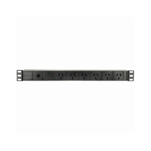 PDU With Surge and Overload Protection - 6 Way
