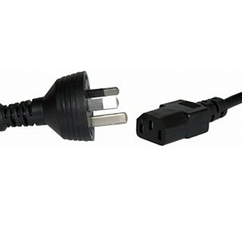 Power Cable Standard 3 Pin to Female IEC320 Cable (1.8m)