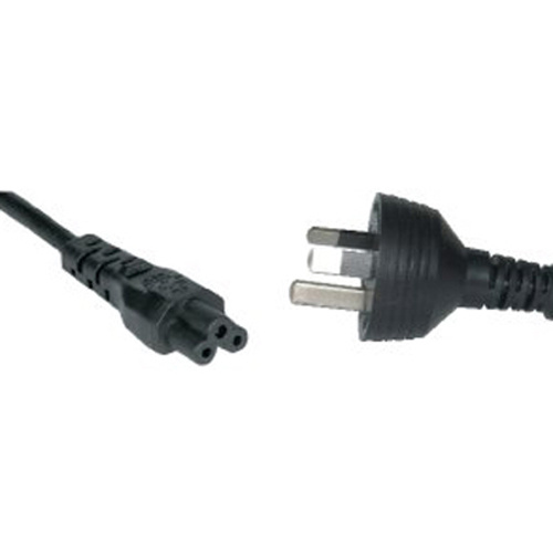 Power Cable 3 Pin Cloverleaf (2m)