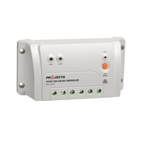 Projecta 12v / 24v 20amp 3 Stage Solar Controller