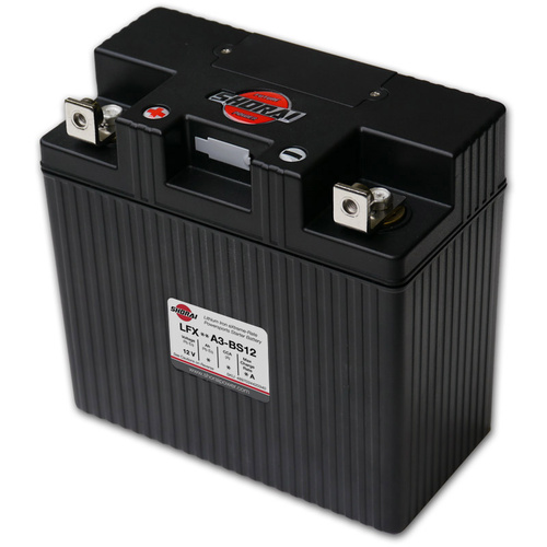 Shorai LFX27A3-BS12 405cca High Performance Lithium Battery