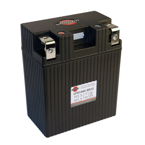 Shorai LFX14A5-BS12 210cca High Performance Lithium Battery