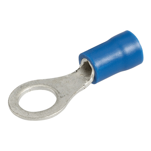 8.4mm Blue Crimp Eye Terminal (100 Pack)