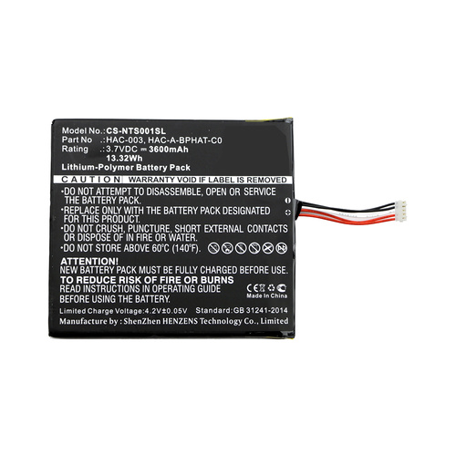 Nintendo Switch Aftermarket Replacement Battery