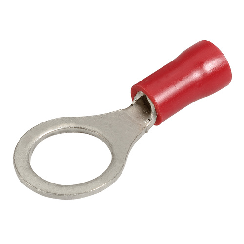 8.4mm Red Crimp Eye Terminal (16 Pack)