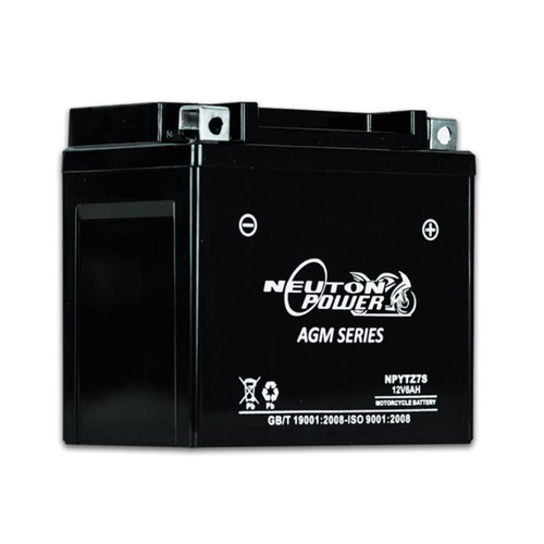 YTZ7S 12v 6ahr 60ccA AGM Motorbike Battery