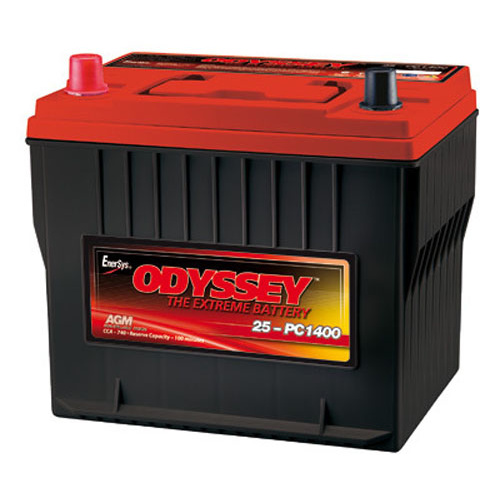 Odyssey PC1400-35 High Performance 12v 820ccA AGM Sealed Lead Acid Battery T1