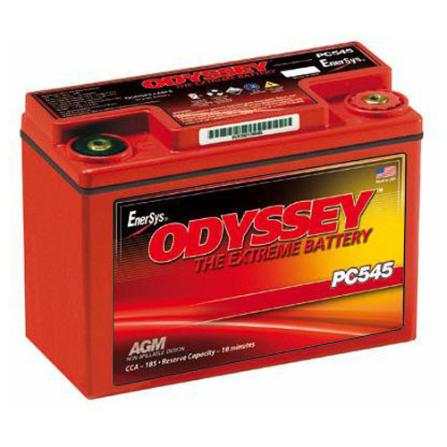 Odyssey PC545MJ High Performance 12v 185ccA AGM Sealed Lead Acid Battery