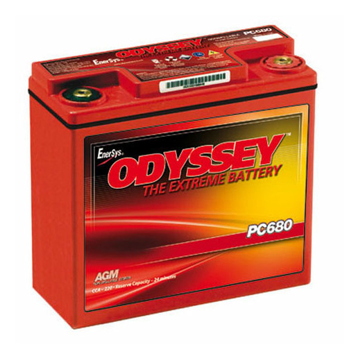 Odyssey PC680MJT High Performance 12v 220ccA AGM Sealed Lead Acid Battery