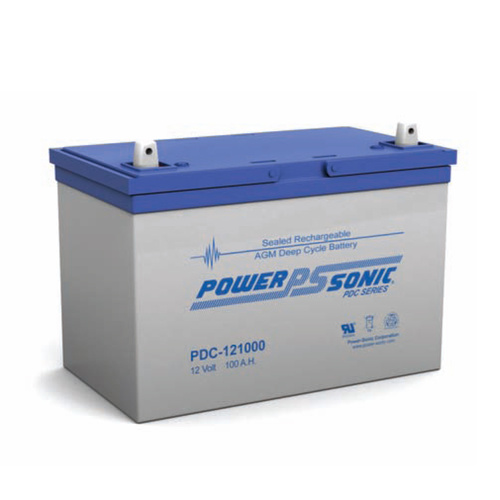 Power Sonic 12v 105ahr Deep Cycle Sealed AGM Battery