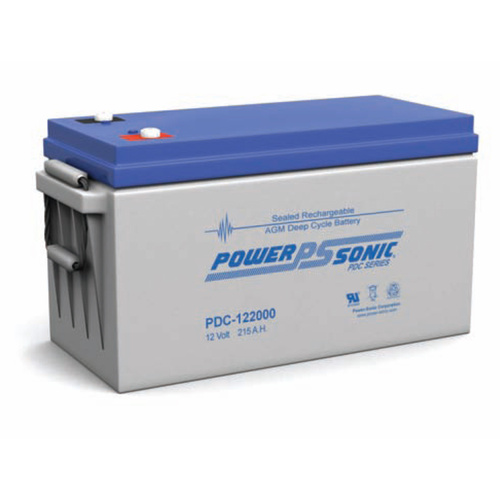 Power Sonic 12v 214ahr Deep Cycle Sealed AGM Battery