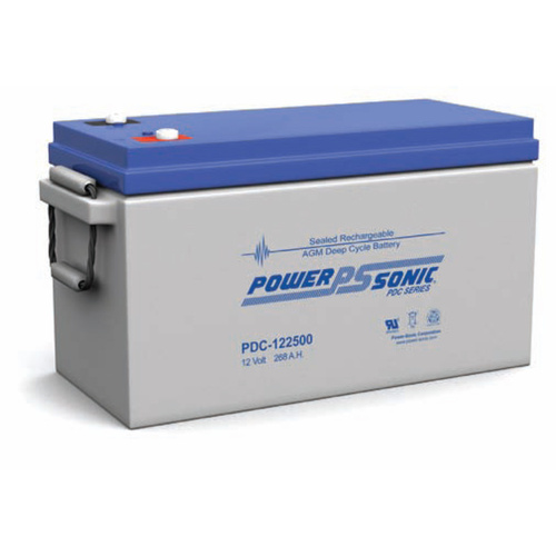 Power Sonic 12v 250ahr Deep Cycle Sealed AGM Battery
