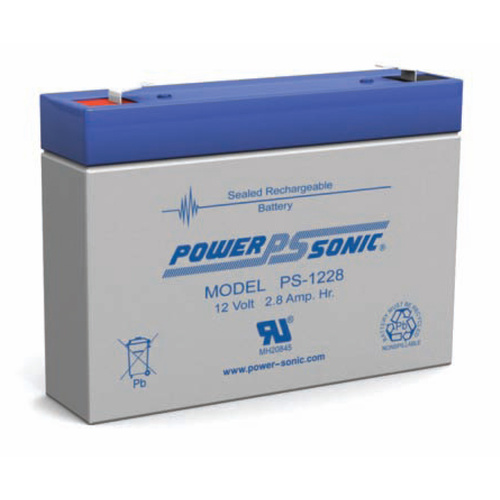 Power Sonic 12v 2.8ahr Sealed AGM Battery