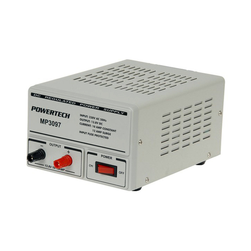 Bench Top Lab 13.8v DC 10a Regulated Power Supply