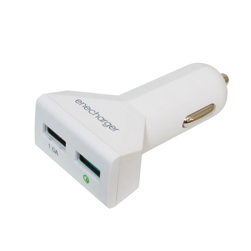 Dual USB Quick Charge 3.0 Cigarette Lighter Charger