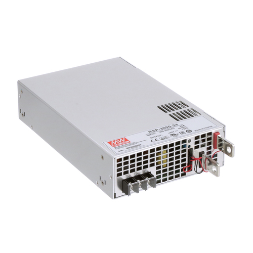 MeanWell 24v 125a 3000w Industrial Enclosed PFC Power Supply